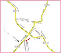 Anfahrtsskizze Penzberger Schatzkiste